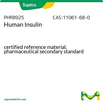 Human Insulin certified reference material, pharmaceutical secondary standard