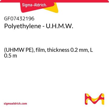 Polyethylene - U.H.M.W. (UHMW PE), film, thickness 0.2&#160;mm, L 0.5&#160;m