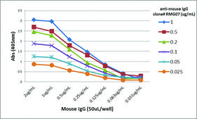 Anti-Mouse IgG-Biotin antibody, Goat monoclonal recombinant, expressed in HEK 293 cells, clone RMG07, purified immunoglobulin