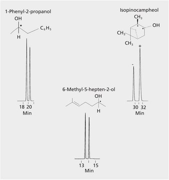 GC Analysis of Alcohol Enantiomers on &#946;-DEX&#8482; 325 suitable for GC