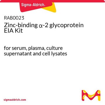 锌结合&#945;-2糖蛋白EIA试剂盒 for serum, plasma, culture supernatant and cell lysates