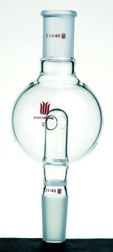 Synthware&#8482; anti-splash adapter with fritted disc 100 mL, top joint: ST/NS 24/40, bottom joint: ST/NS 24/40