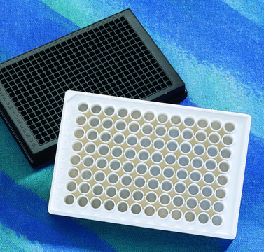 Corning&#174; 96 well NBS&#8482; Microplate round bottom, white polystyrene, bag of 25 ×, non-sterile, lid: no