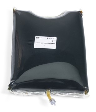 Half Fraser Broth in Bags For enrichment of samples for Listeria sp. and Listeria monocytogenes in accordance with ISO 11290, suitable for microbiology