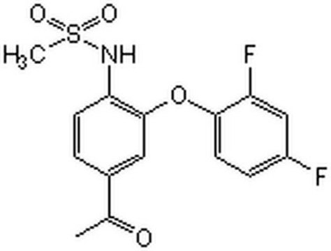 COX-2 Inhibitor V, FK3311 The COX-2 Inhibitor V, FK3311, also referenced under CAS 116686-15-8, controls the biological activity of COX-2. This small molecule/inhibitor is primarily used for Cell Signaling applications.