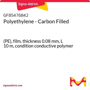 Polyethylene - Carbon Filled (PE), film, thickness 0.08&#160;mm, L 10&#160;m, condition conductive polymer