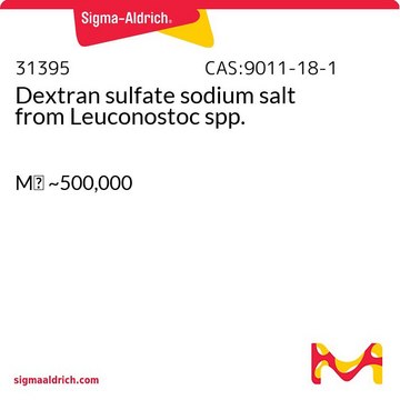 Dextran sulfate sodium salt from Leuconostoc spp. Mr ~500,000