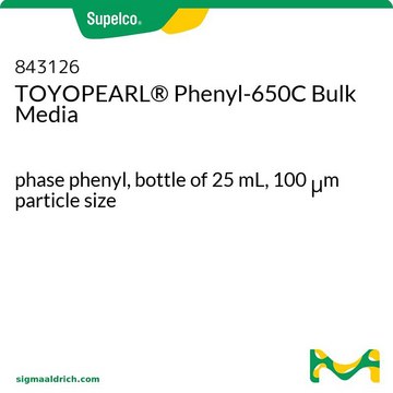 TOYOPEARL&#174; Phenyl-650C Bulk Media phase phenyl, bottle of 25&#160;mL, 100&#160;&#956;m particle size