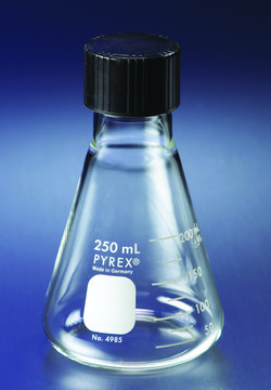 Pyrex&#174; narrow-mouth Erlenmeyer flask with screw-cap capacity 500&#160;mL