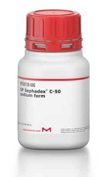 SP Sephadex&#174; C-50 sodium form