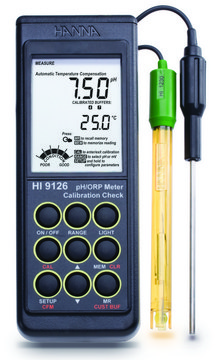 Hanna HI 9126 portable pH/ORP meter