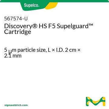 Discovery&#174; HS F5 Supelguard 保护柱芯 5&#160;&#956;m particle size, L × I.D. 2&#160;cm × 2.1&#160;mm