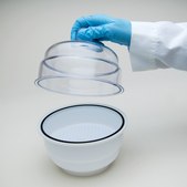 SP Bel-Art® "Space Saver" Polycarbonate Vacuum Desiccator volume 0.31 ft3