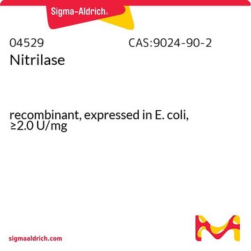 腈水解酶 recombinant, expressed in E. coli, &#8805;2.0&#160;U/mg