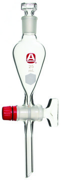 Aldrich&#174; separatory funnel with glass stopcock capacity 25&#160;mL