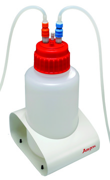 E-Vac polypropylene bottle with quick release coupling lid, capacity 4,000&#160;mL