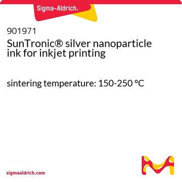 喷墨打印用SunTronic&#174; 银纳米颗粒 sintering temperature: 150-250 °C