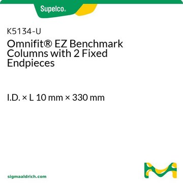 Omnifit&#174; EZ Benchmark Columns with 2 Fixed Endpieces I.D. × L 10&#160;mm × 330&#160;mm