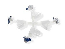 Corning® CellCube® Tubing Manifold 3/8”ID Thermoelastic Tubing, Cross Connection, Aseptic, sterile