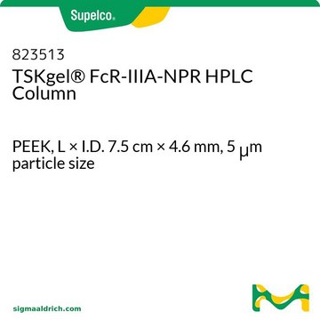 TSKgel&#174; FcR-IIIA-NPR HPLC Column PEEK, L × I.D. 7.5&#160;cm × 4.6&#160;mm, 5&#160;&#956;m particle size