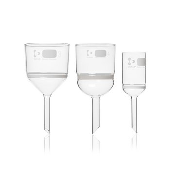 DURAN&#174; Filter funnel borosilicate glass 3.3, volume 125 &#160;mL, porosity 1, autoclavable, pack of 1&#160;ea