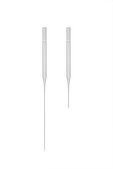 DURAN® Pasteur pipette with short draw fine tip glass, capacity (2 mL), pkg of 4 packs, pack of 250 ea, non-sterile