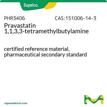 普伐他汀 certified reference material, pharmaceutical secondary standard