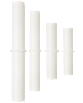 Spinbar&#174; 磁力搅拌棒 cylindrical white PTFE-coated, L × diam. 2.5&#160;in. (63.5&#160;mm) × 0.625&#160;in. (16&#160;mm)