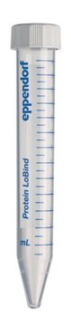 Eppendorf&#174; Protein LoBind Tubes capacity 15&#160;mL, PCR clean, pack of 200&#160;ea