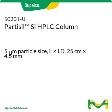 Partisil&#8482; HPLC 色谱柱 5&#160;&#956;m particle size, L × I.D. 25&#160;cm × 4.6&#160;mm