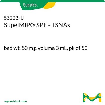 SupelMIP&#174; SPE - TSNAs bed wt. 50&#160;mg, volume 3&#160;mL, pk of 50