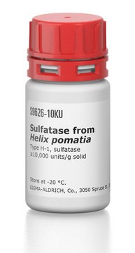 硫酸脂酶 来源于罗曼蜗牛 Type H-1, sulfatase &#8805;10,000&#160;units/g solid