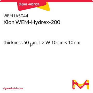 Xion WEM-Hydrex-200 thickness 50&#160;&#956;m, L × W 10&#160;cm × 10&#160;cm