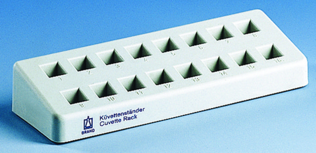 BRAND&#174; cuvette rack Holds 16 cuvettes