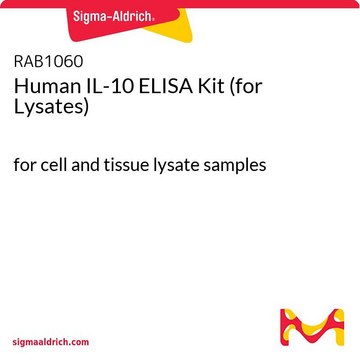 人IL-10 ELISA试剂盒(用于裂解物) for cell and tissue lysate samples