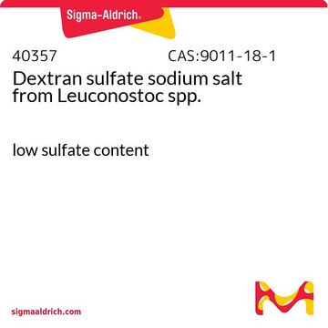 硫酸葡聚糖 钠盐 来源于明串珠菌 属 low sulfate content