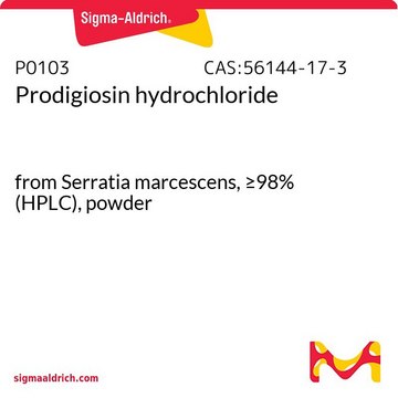 灵菌红素 盐酸盐 from Serratia marcescens, &#8805;98% (HPLC), powder