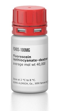 Fluorescein isothiocyanate–dextran average mol wt 40,000