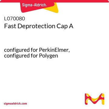 Fast Deprotection Cap A configured for PerkinElmer, configured for Polygen