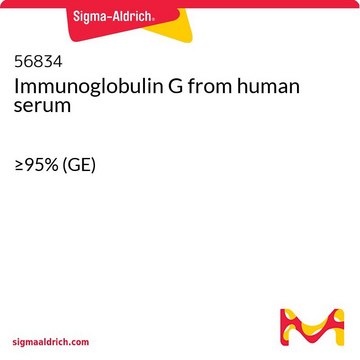 Immunoglobulin G from human serum &#8805;95% (GE)