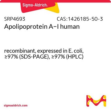 载脂蛋白 A-I 人 recombinant, expressed in E. coli, &#8805;97% (SDS-PAGE), &#8805;97% (HPLC)