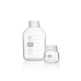 Duran® Gls 80 Protect Labboratory Bottle With Gls 80 Thread plastic-coated glass bottle (PU), capacity 250 mL