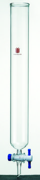 Synthware&#8482; chromatography column with PTFE stopcock I.D. 73.0&#160;mm, L 305&#160;mm