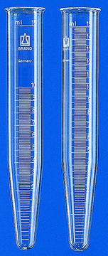 BRAND&#174;离心管，珠子唇边 volume 15&#160;mL, conical bottom, graduated: no