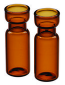 Versa Vial™, pkg 100 volume 2 mL, clear glass vial, marking spot