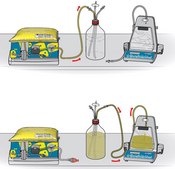 Set of 8 Tubes For connection of adapters to GL45 cap. To be used in ReadyStream®workflow.