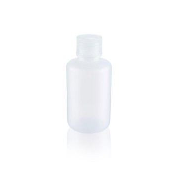 Wheaton&#174; Leak Resistant Bottle capacity 125&#160;mL, polypropylene bottle, natural bottle, narrow-mouth bottle, bottle diam. × H 50&#160;mm × 101&#160;mm, 24-410