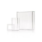 Duran® Museum Jar with ground-in glass plate, bottle W × L × H 60 mm × 50 mm × 100 mm