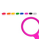 Bottle Tag, For Gl 45 Duran® Media Bottles Bottle Tag white silicone bottle