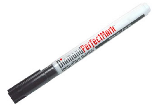 Solvent resistant pen black